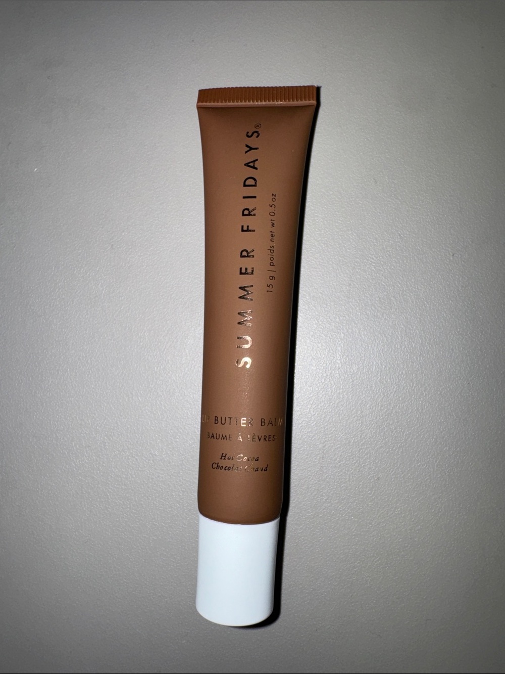 Brand New Summer Fridays Hot Cocoa lip butter balm
